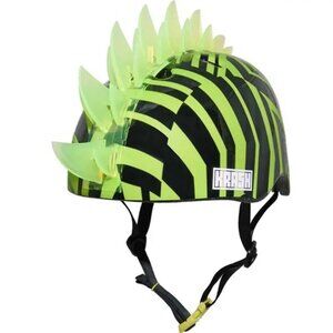 Krash Youth Dazzle Green LED Helmet